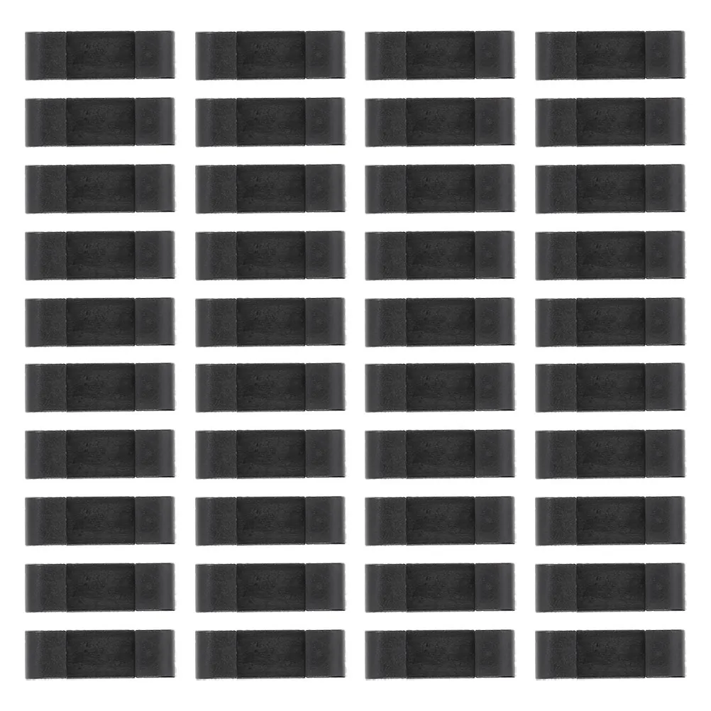 100Pcs Premium Black Square Display Base for Floating Frame Necklace Box Jewelry Rack Holder Compact Simple Design Stable