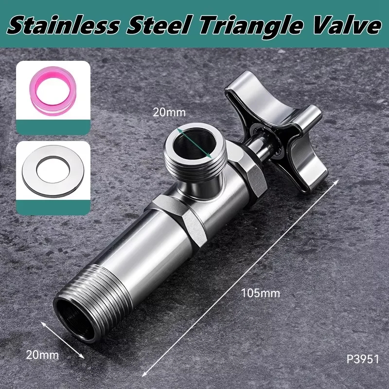 Stainless Steel Triangle Valve Image 6