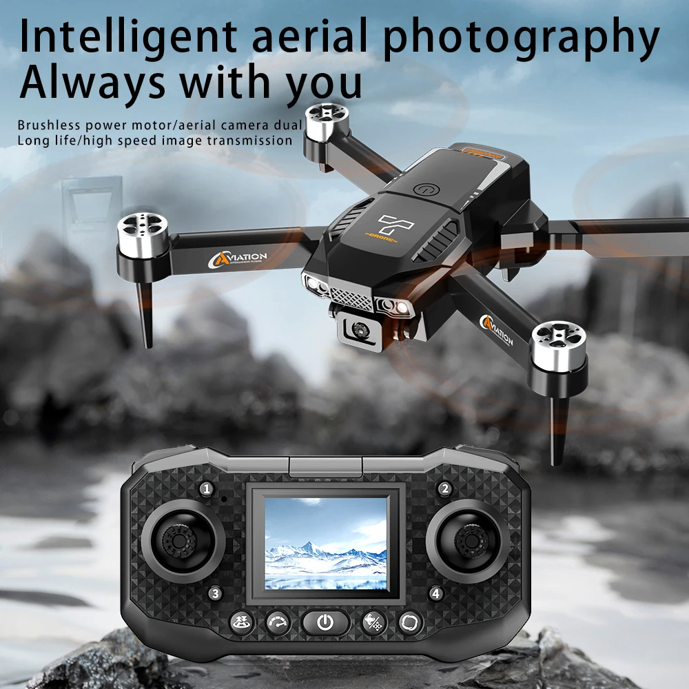 For Genuine F205 Professional Drone 8K With Dual Camera 5G WIFI Smart Obstacle Avoidance FPV Brushless Motor RC Quadcopter Dron