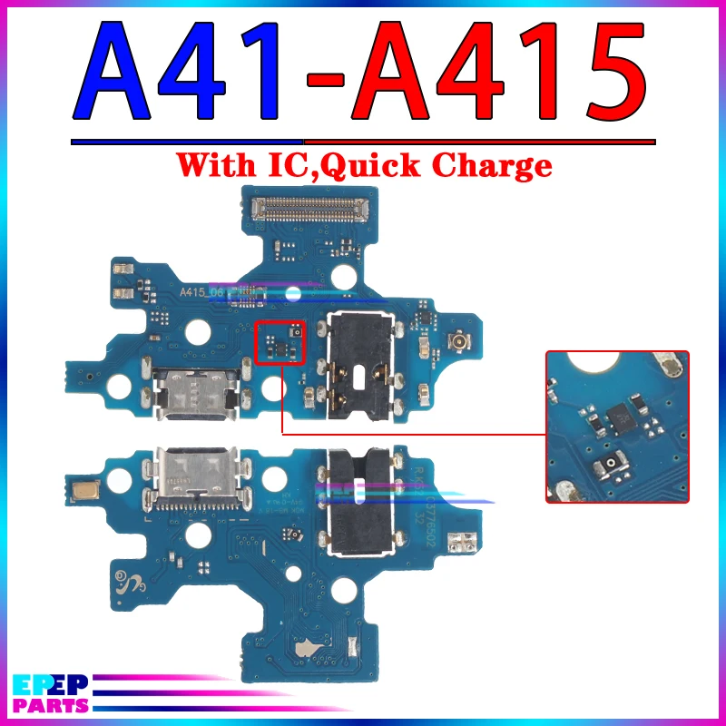 Usb Dock Charger Port for Samsung Galaxy A51 A71 A01 Core A11 A21 A21S A31 A41 Charging Board Module