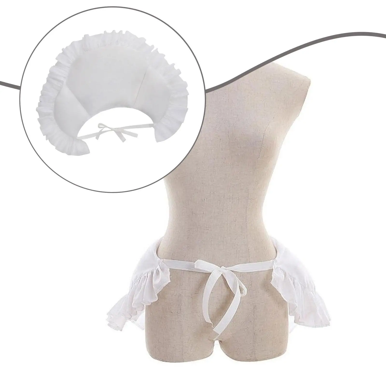 

Юбка Суета в рулоне, аксессуар для косплея, платье, юбка-суета, корзина, женская подушечка для суета, подушечка Bumroll, нижняя юбка в рулоне, полиэстер