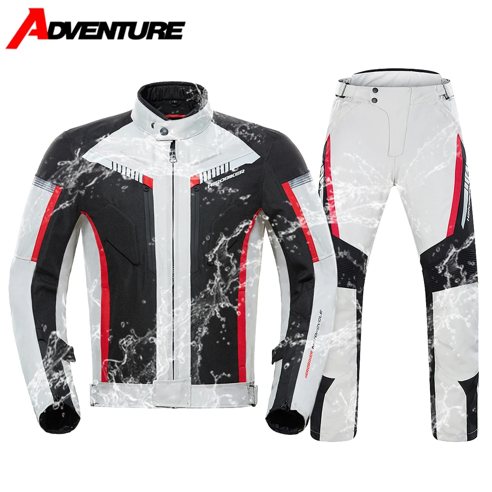 

Мотоциклетная куртка водонепроницаемая для бездорожья, гоночная мотокуртка со съемными ремнями, внутренняя куртка с защитой от падений