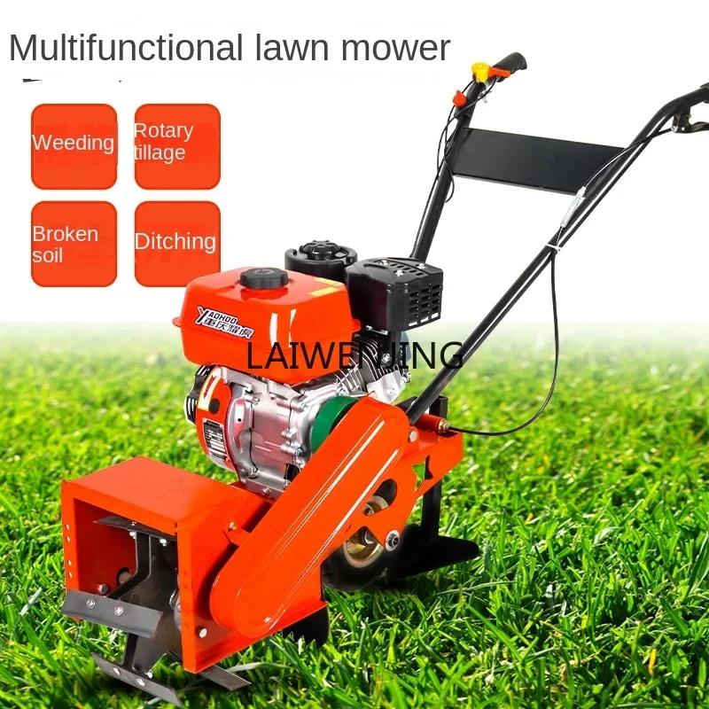 SGF lawn mower rotary trenching multi-functional hoe scarifier