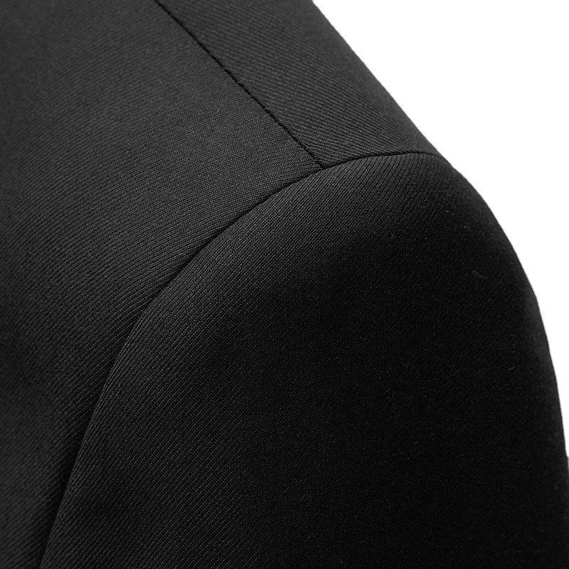 Fashion Solid Color High-end  Casual Business Men's Blazer Groom Wedding Gown Blazers for Men Suit Tops Jacke Coat