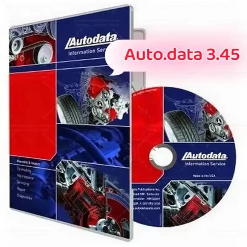 Le plus récent 2023 dernier logiciel de réparation automobile Auto.data 3.45 mise à jour du logiciel 2014 autodata 3.45 logiciel outil de réparation automobile données