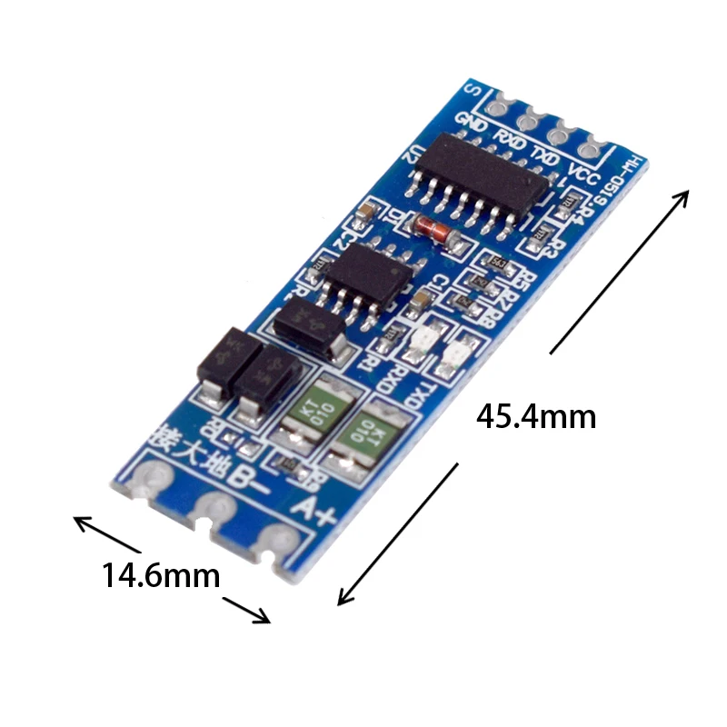 TTL Turn To RS485 Module 485 To Serial UART Level Mutual Conversion Hardware Automatic Flow Control 3.3V/5V Power Supply Module