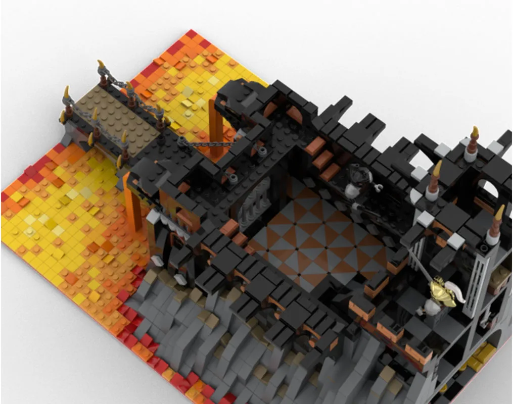 Nuovo modello Moc Block Longyan Island Modulo Block Regalo Giocattolo per bambini Set di assemblaggio fai-da-te