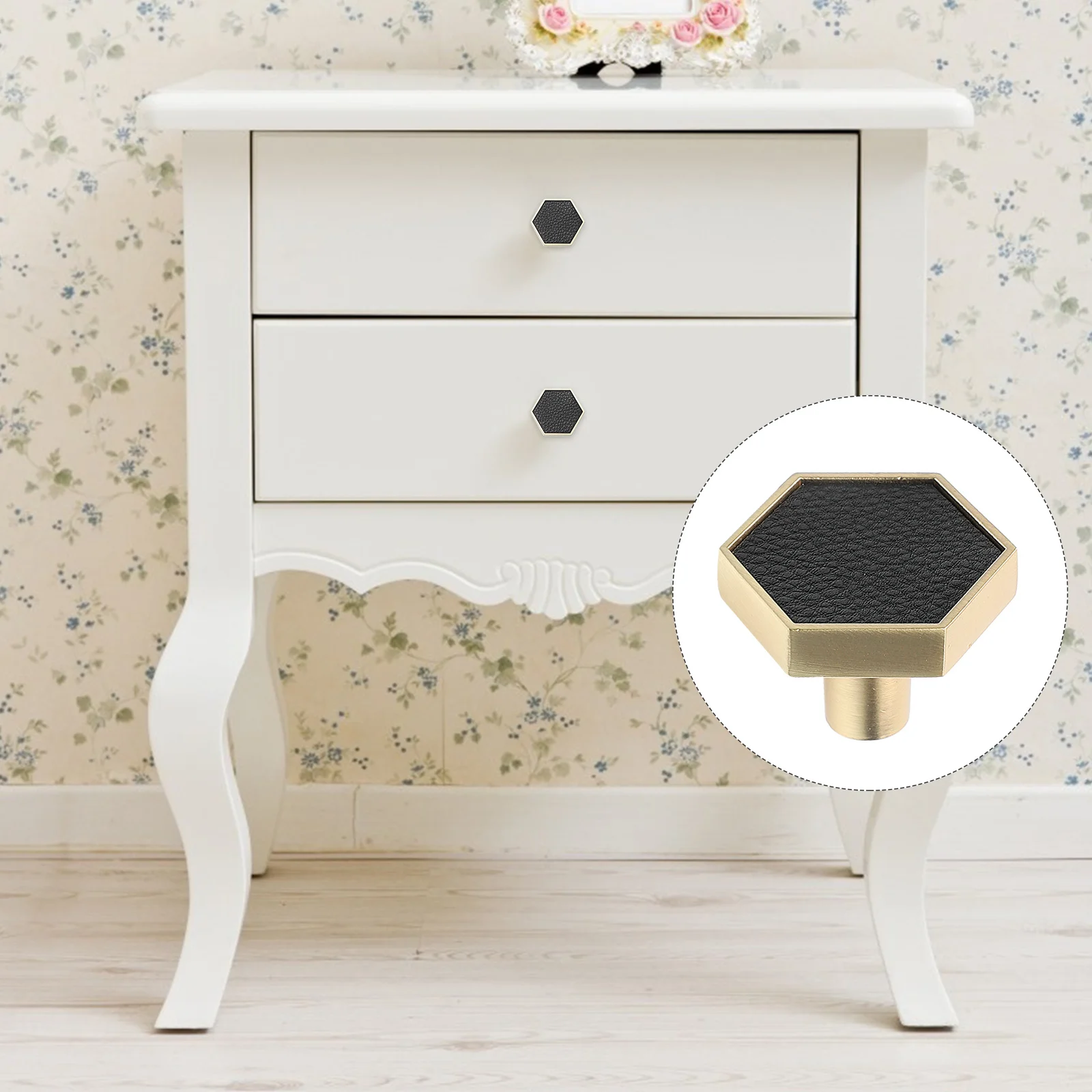 

2Pcs Single Hole Cabinet Knob Retro Zinc Alloy Pull Handle Durable Drawer Pulls for Wardrobe Cabinet Furniture