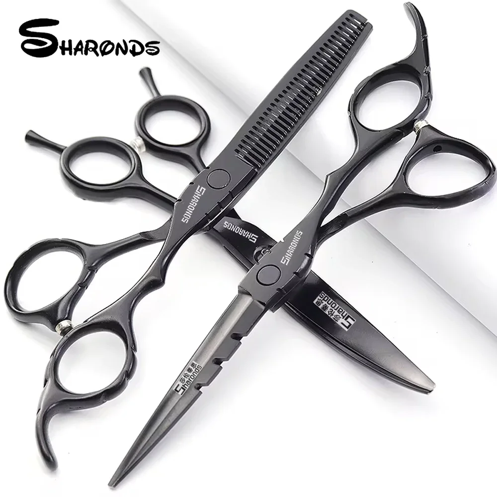 

SHARONDS Hairdressing Scissors 6 Inch Genuine Hair Clipper for Professional Thinning Hair Cutting Tools Styling Hair Scissors