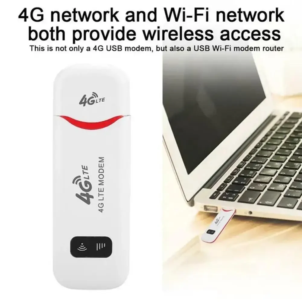 Dongle USB wireless 4G LTE Mobile a banda larga 150Mbps Modem Stick Scheda SIM 4G Router wireless Home Office Adattatore WiFi wireless