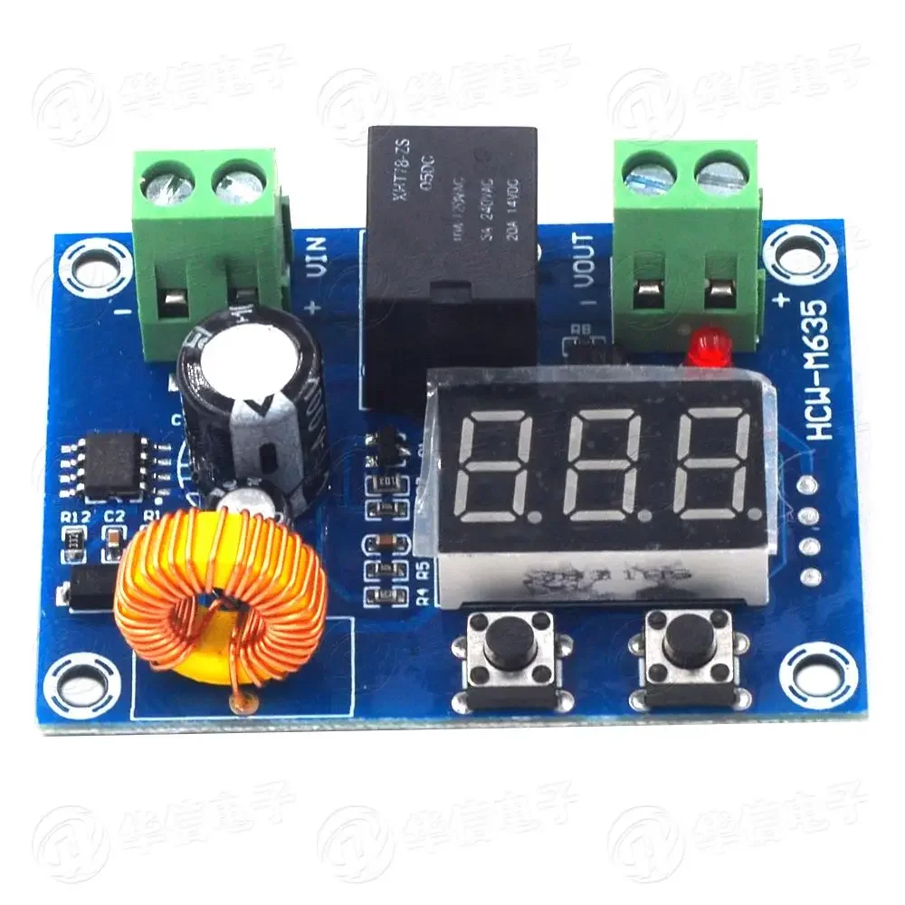 10pcs/lot XH-M609 XH-M611 Lithium Battery Over Discharge Module Under Low Voltage Disconnection Output 6-60V DC Voltage