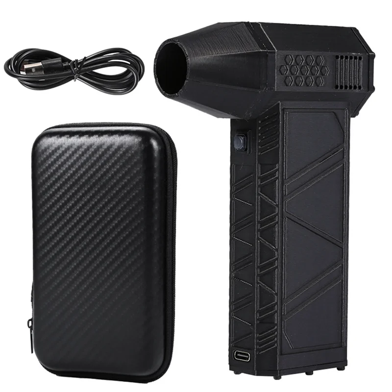 SANQ Mini Turbo Jet Fan 130000RPM Wind Speed 52M/S Brushless Motor Handheld Duct Fan Cyclone Turbo Electric Blower