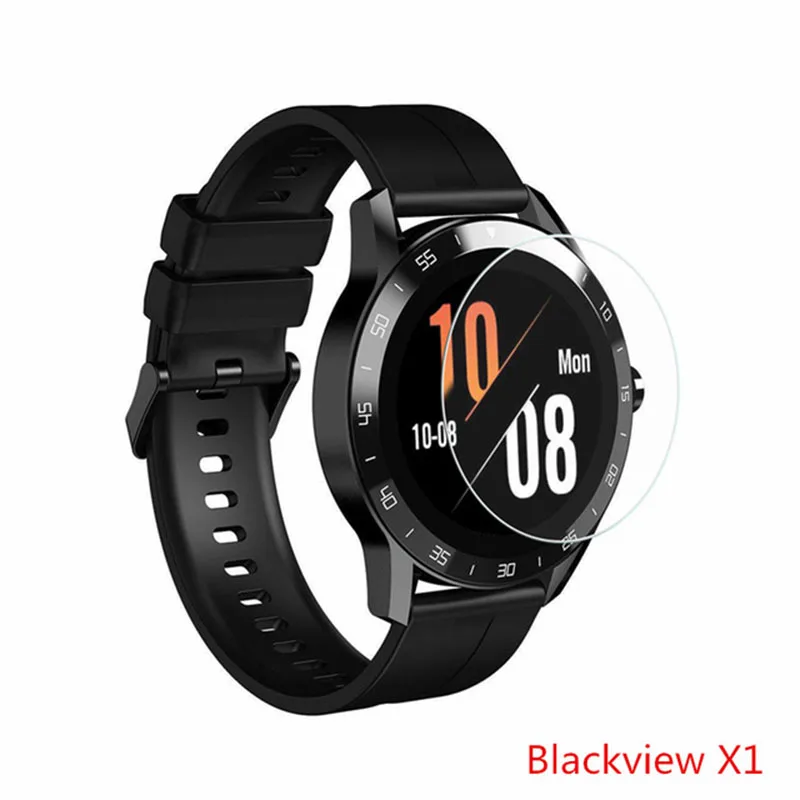For Blackview X1 X5 Tempered Glass Watch HD Glass Screen Protectors For Black View X5 X1 SmartWatch Protective Accessories view 4