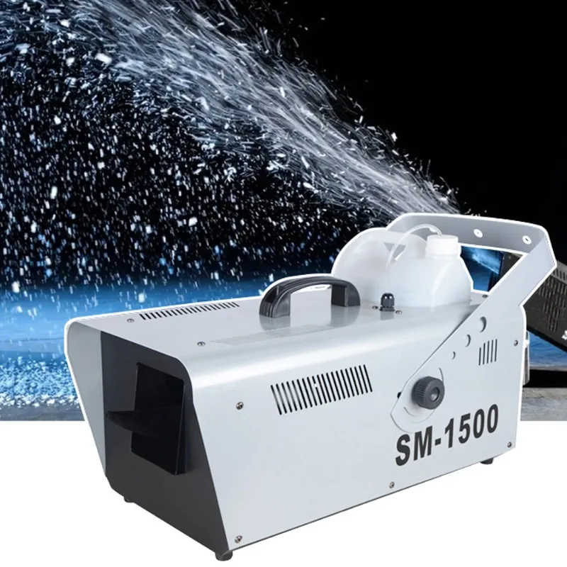 1500W stage snowflake machine, indoor and outdoor simulated falling snow, Christmas scene snowmaking equipment