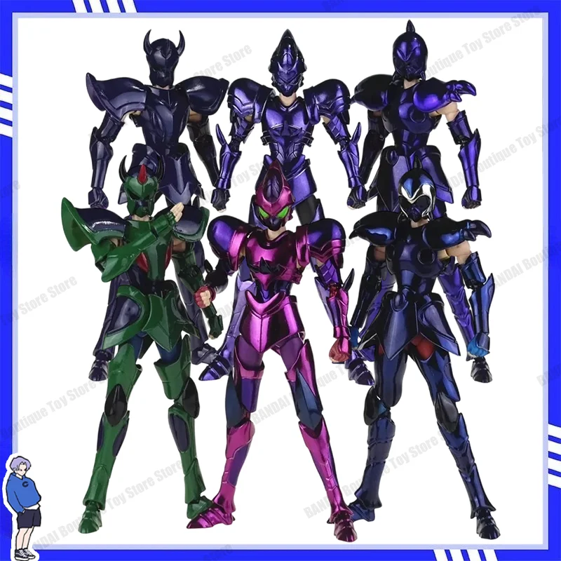 

RH Saint Seiya Myth Cloth EXM/EX Metal Gorgon Ochs Dullahan Cube Elf Mills Hades Specters Knights of The Zodiac Action Figure