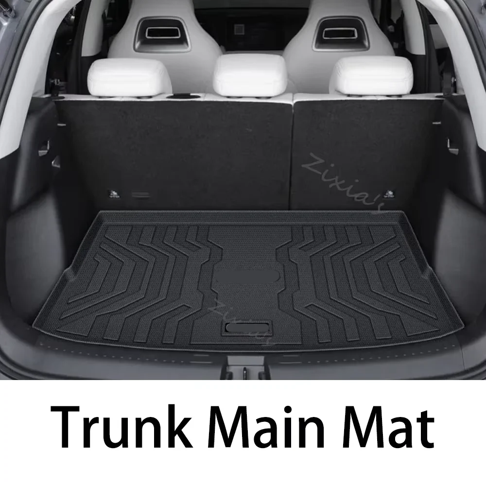 TPE kofferbakmat, rugleuningmat, anti-kras interieurbescherming accessoires voor BYD Atto 2 Yuan Pro Yuan Up SC3E 2024~2026 2025 auto