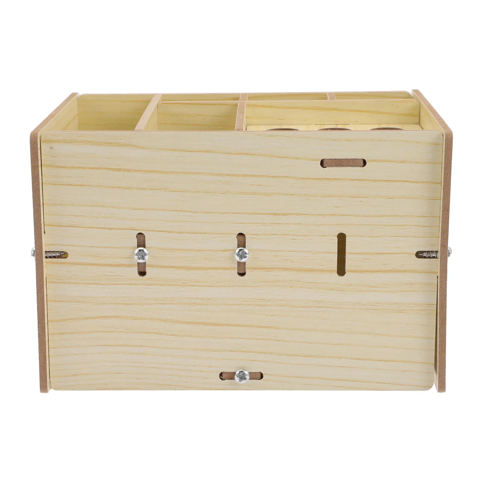 

Wooden Hairdressing Tool Storage Box for Scissors Comb Razor Organizing Barbershop Salon Supplies Organizer Hairstyling Scissors