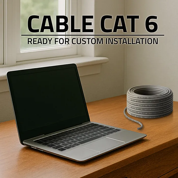 Qoltec netwerk patchkabel UTP twisted pair | Koper Cu | CAT6 | Hoge snelheid 1 Gb/s | LAN | 50m | Grijs