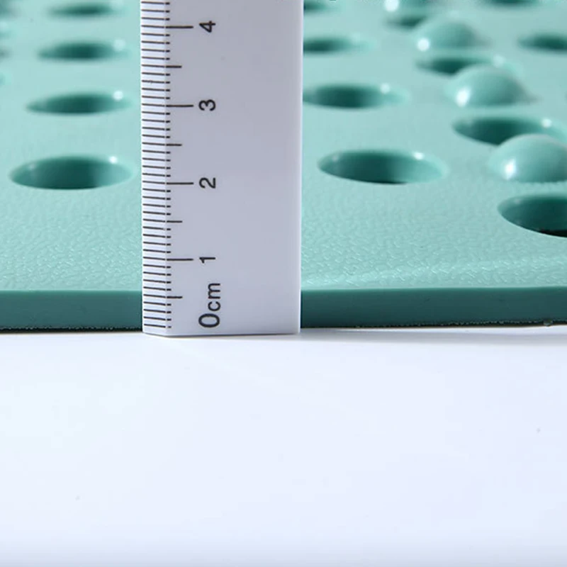 PVC shower mat kitchen bathroom supplies super porous large bathroom mat non-slip bathtub strong suction and mildew resistant