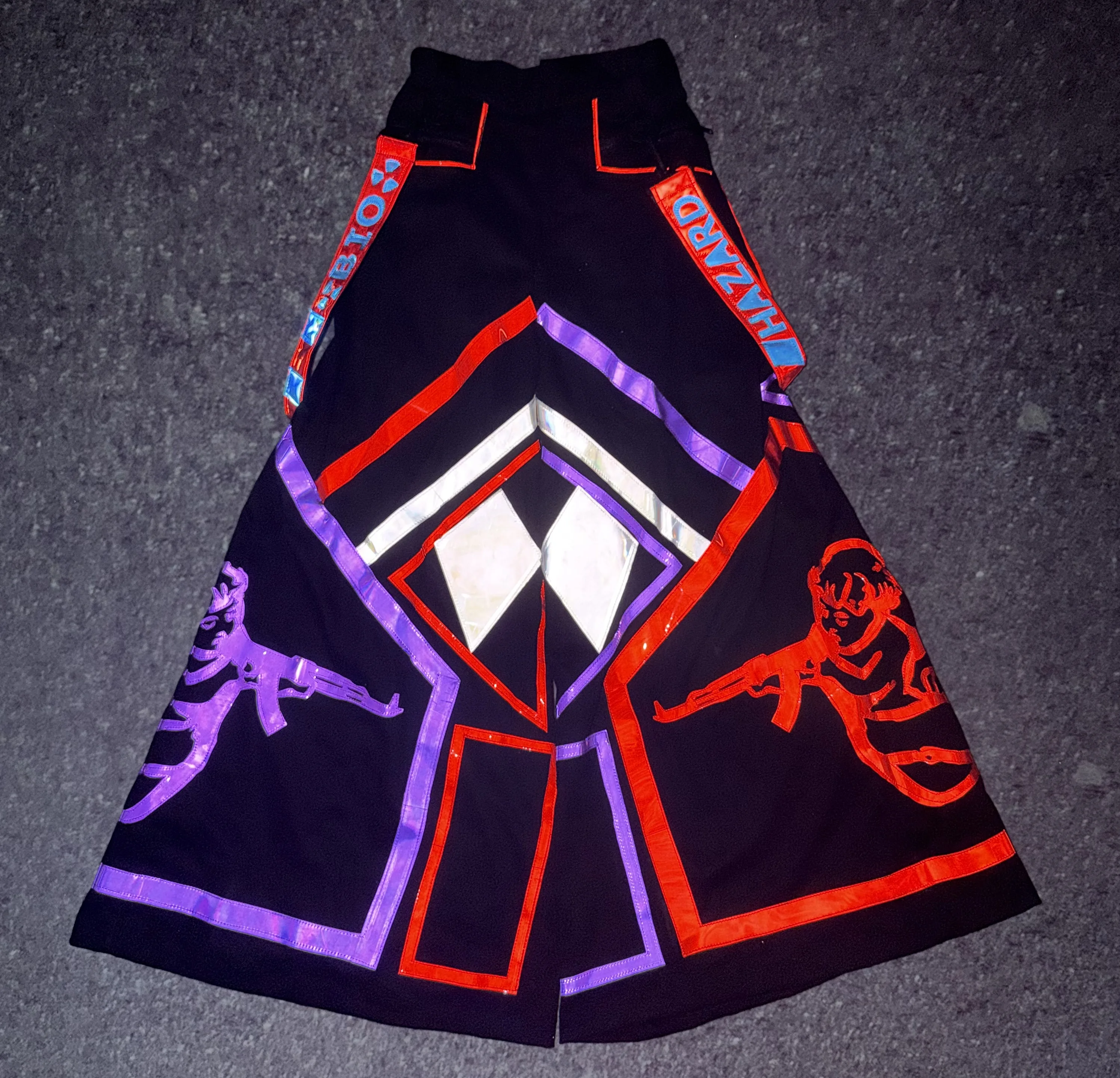 

PHATTPANT phat pants shuffle dance harder styles melbourne Phat pants angel with a gun pattern c01