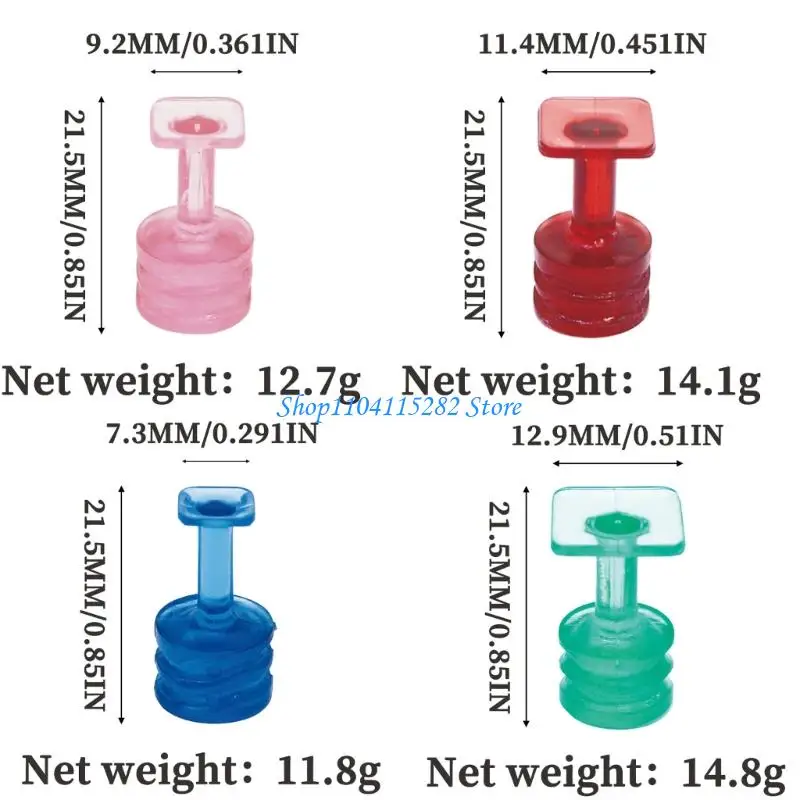 10pcs dents pullers auto dents pullers เครื่องมือกำจัดสีการซ่อมแซมรอยต่อกาวแผ่นรอง