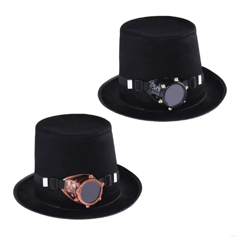 P88A نظارات القراصنة Steampunk نظارات نظارات للحفلات لعب الأدوار مرحلة النظارات