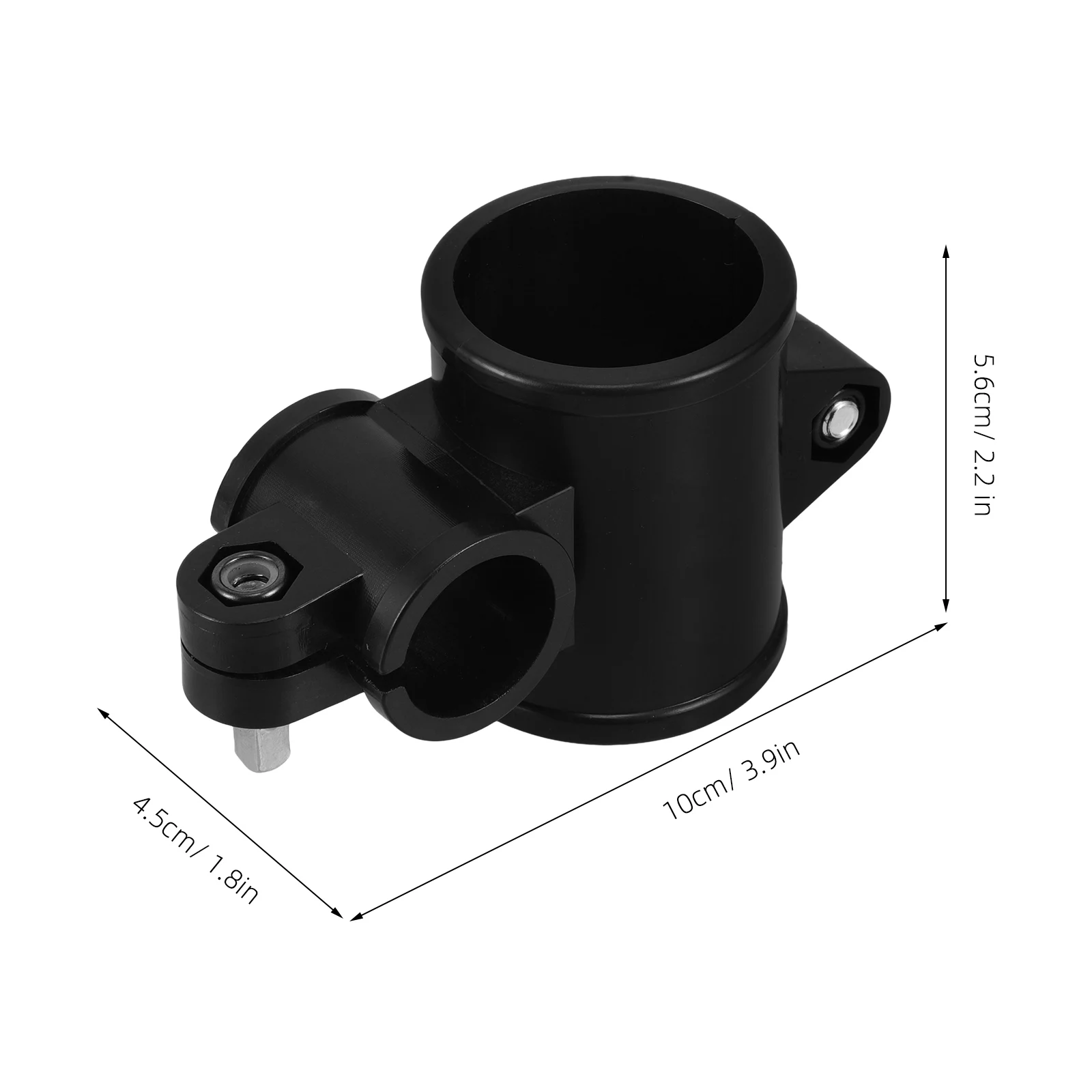 1 قطعة مشبك الطبل الإلكتروني قابل للتعديل ارتفاع الرف كليب قوس لملحقات الطبل أسود مزدوج دائم البلاستيك تطبيق واسع