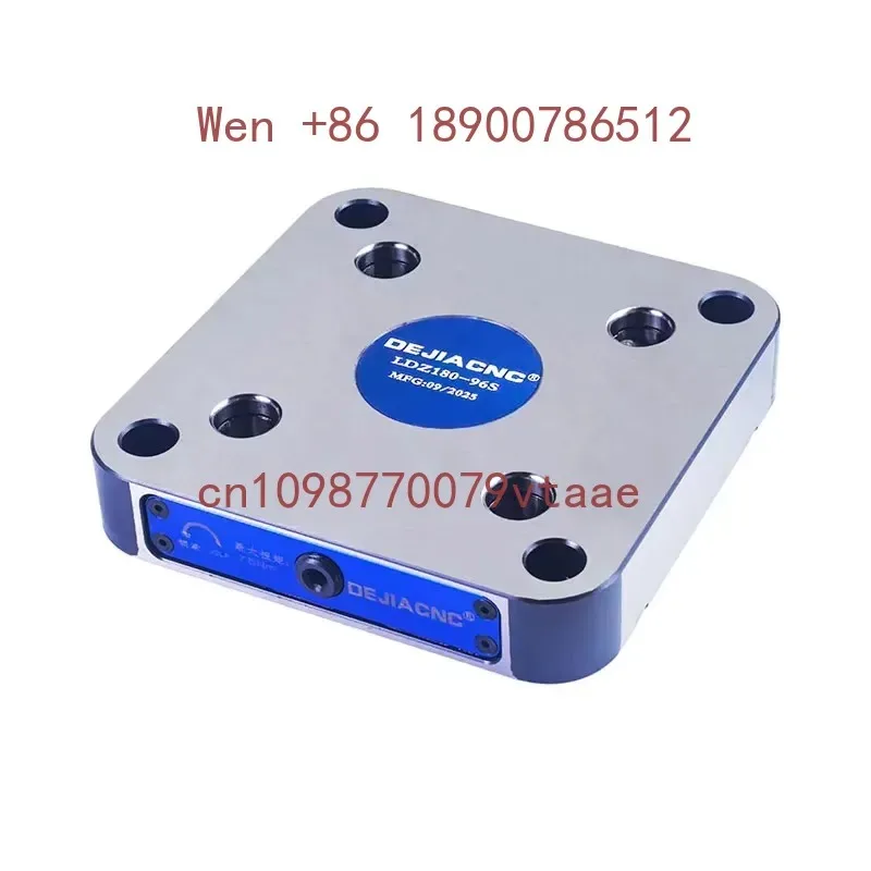 

LDZ180-96S Zero Point Quick Change Plate with 96mm Pull Stud Hole Space for Milling Machine High Accuracy & Quick Exchange