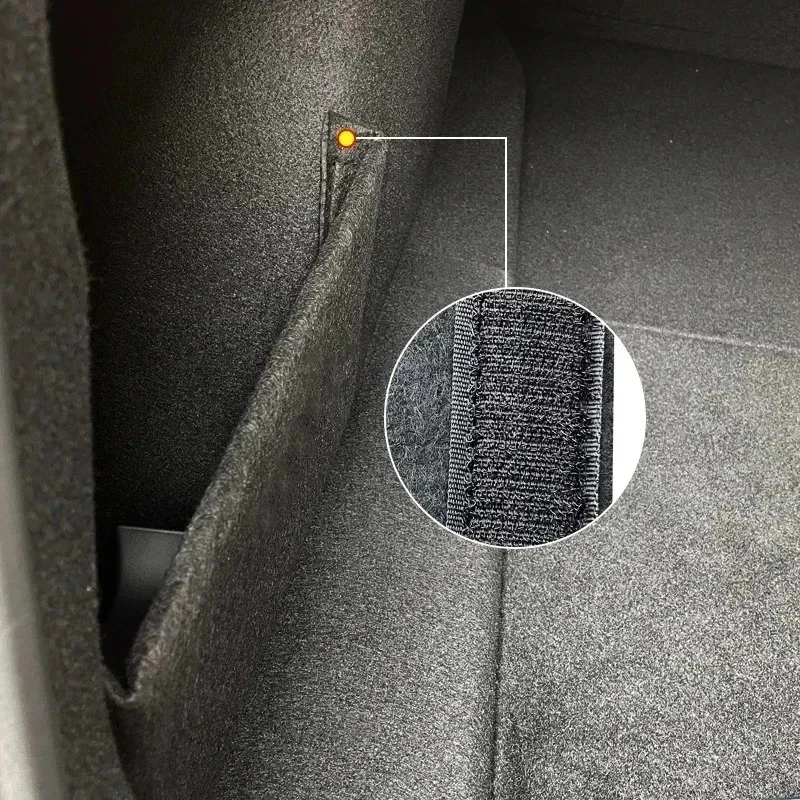 Für Tesla Model 3 Model Y Juniper 2019-2026 UP Kofferraum-Aufbewahrungsbox mit Trennwand, Seitenfach, modifiziertes Zubehör – Detail 8