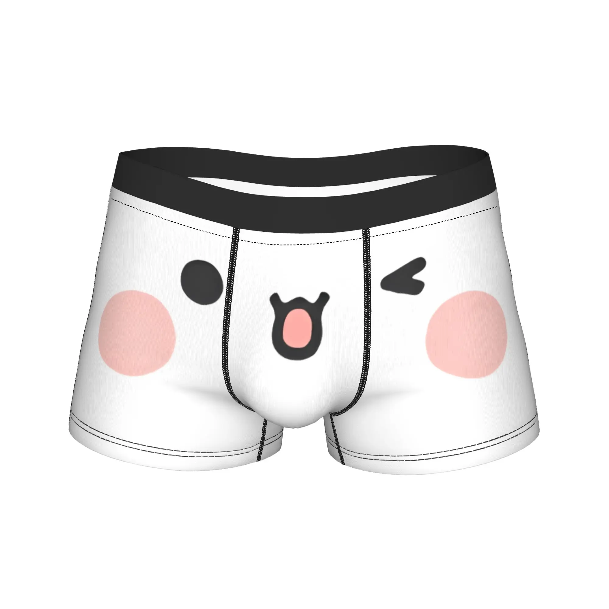 

Мужское нижнее белье Bubu Dudu Wink Bear And Panda Kawaii Humor Трусы-боксеры Шорты Трусики Homme Дышащие трусы S-XXL