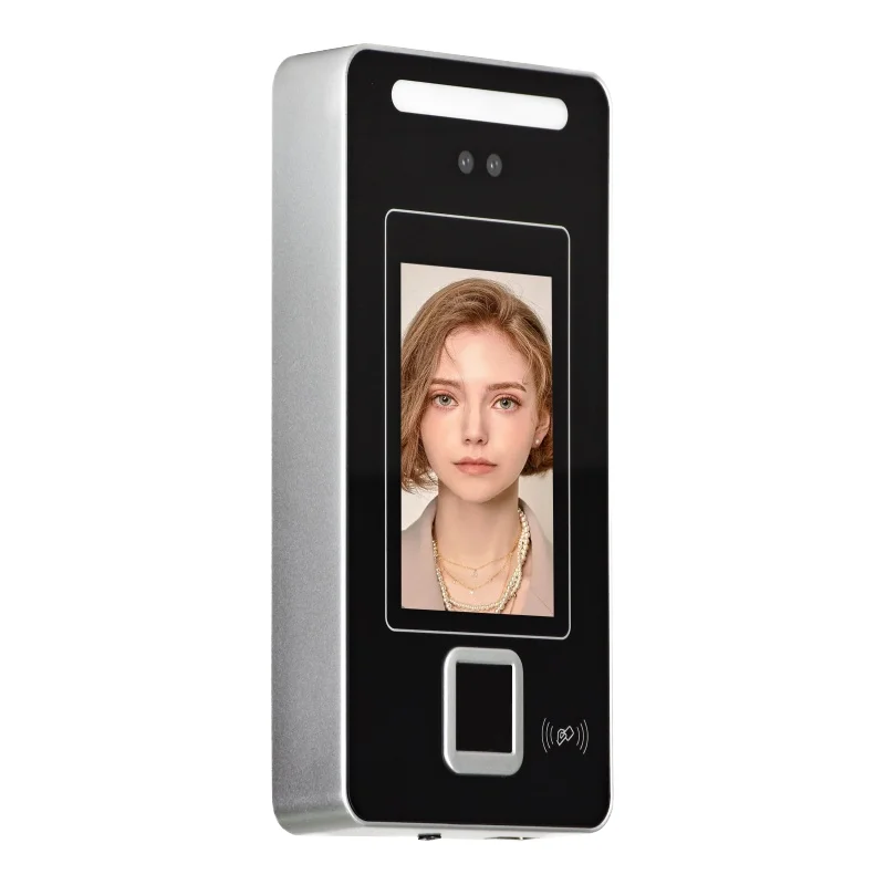 Free Software Cloud Linux Access Control Keypad Face Recognition Camera Finger Print Attendance Machine With Face Recognition