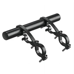 Bicycle Handlebar Extended Bracket, Bike Mount Bar, Computer Holder, Support Rack, Alloy Stand, Double Frame Bicycle Clip, 20cm