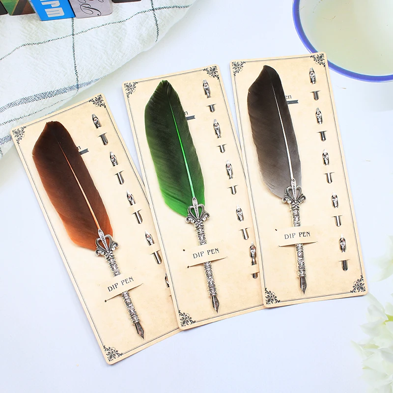 

1 шт., модный бизнес-подарок, офисная шариковая ручка, милый декор с перьями, красочная ручка для письма для детей, креативные школьные канцелярские принадлежности