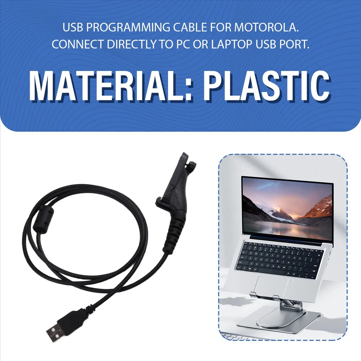 T705C-USB Programming Cable for Radios APX1000 APX2000 APX3000 APX6000 APX7000 APX8000 APX6000XE PAX7000XE APX8000XE HOT