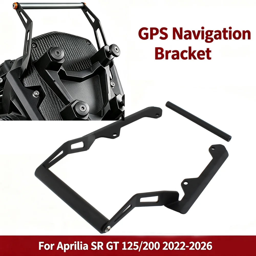 For APRILIA SR GT200 SR GT125 SRGT 200 125 2022-2026 2025 2024 Motorcycle Stand Holder Phone Mobile Phone GPS Navigation Bracket