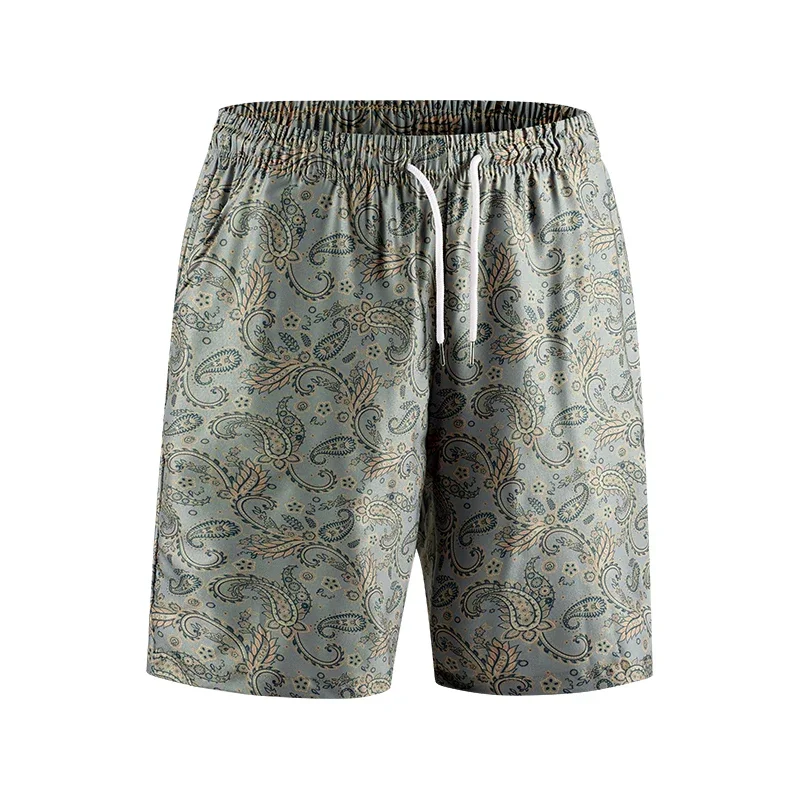 

Summer Gym Workout Men Classic Beach Thin Shorts ClothesMale Elastic Waist Basic Shorts Men's Casual Short Fitness Sports Pants