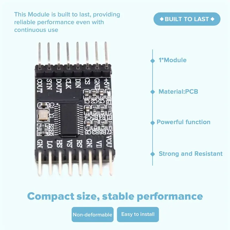 ABJF-For OSD SPI Interface Scheme Development And Verification Board For AT7456E Module Character Overlay Chip