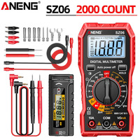 ANENG Multimeter Tester Voltage Current Ohm SZ06+BT169 Battery Level Tester Digital Display Screen Professional Electrician Kit