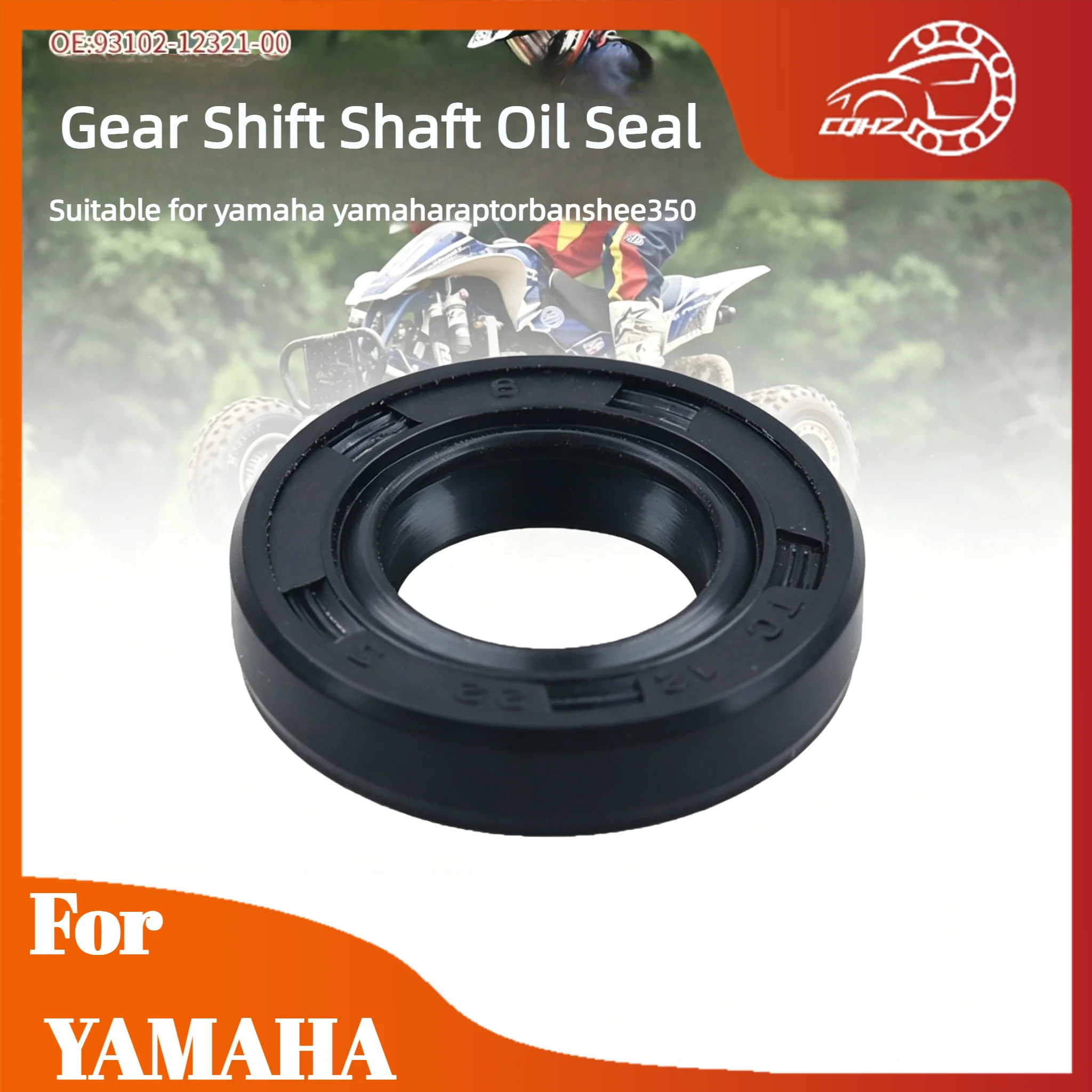 CQHZJ Motorcycle Gear Shift Shaft Oil Seal For YAMAHAYFZ350 YFM80 WR250 TTR225 YZ400F Banshee 350 XJ6 250CC-1000CC
