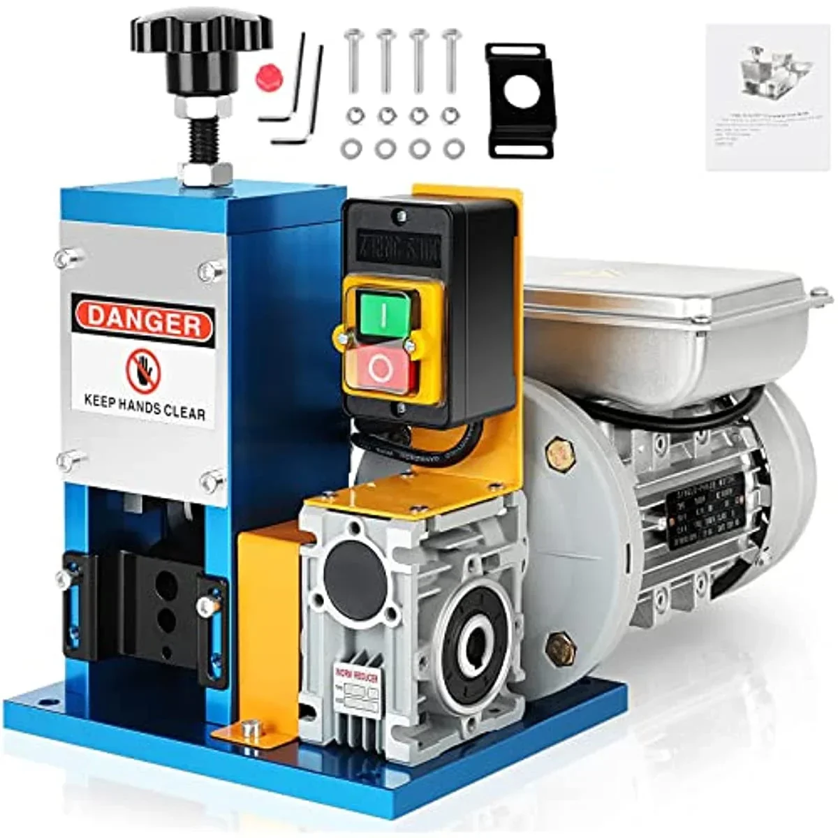 

180W Electric Wire Stripper Machine Powered Portable 1.5 - 25mm for Scrap Cable Copper Recycling Automatic Wire Stripping Tool