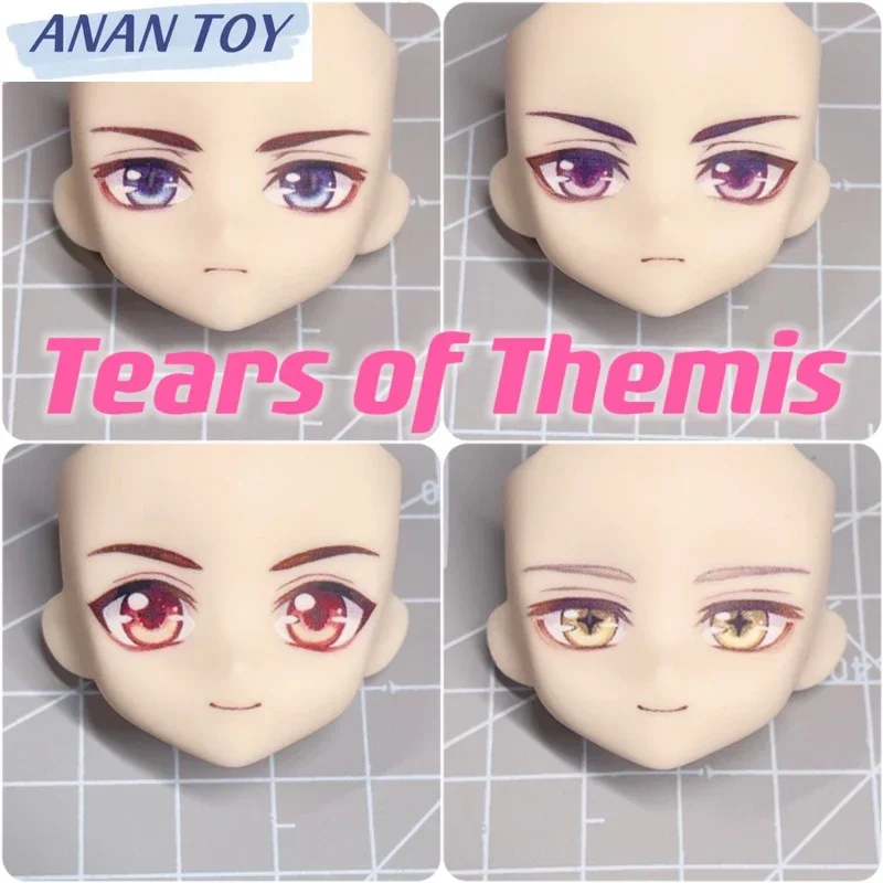 

Tears of Themis GSC Ob22 Ob24 Face Anime Game Water Sticker Marius Vyn Artemis Luke Faceplate Doll Accessories