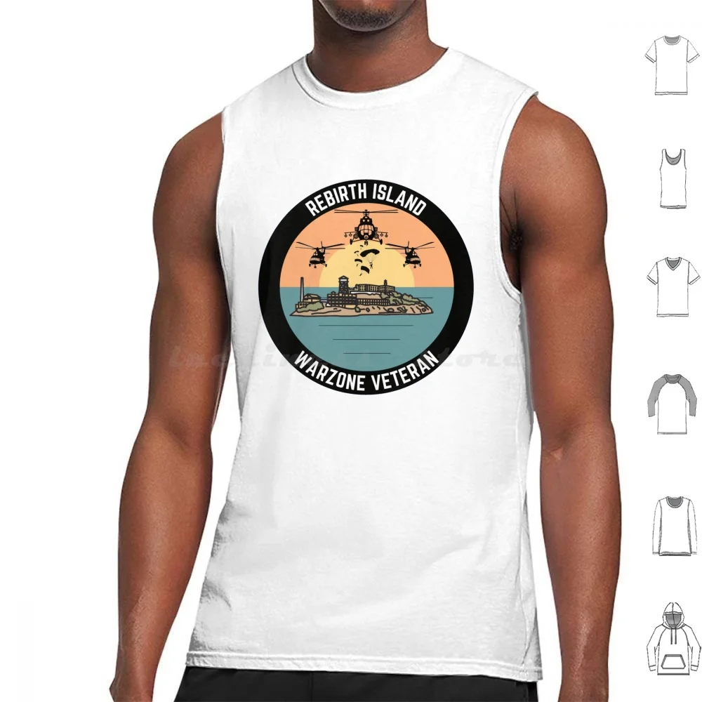 Rebirth Island Warzone Veteran Tank Tops Vest Sleeveless Gamer Gaming Esports Warzone Ps4 Pc Unique Original Cool Warzone