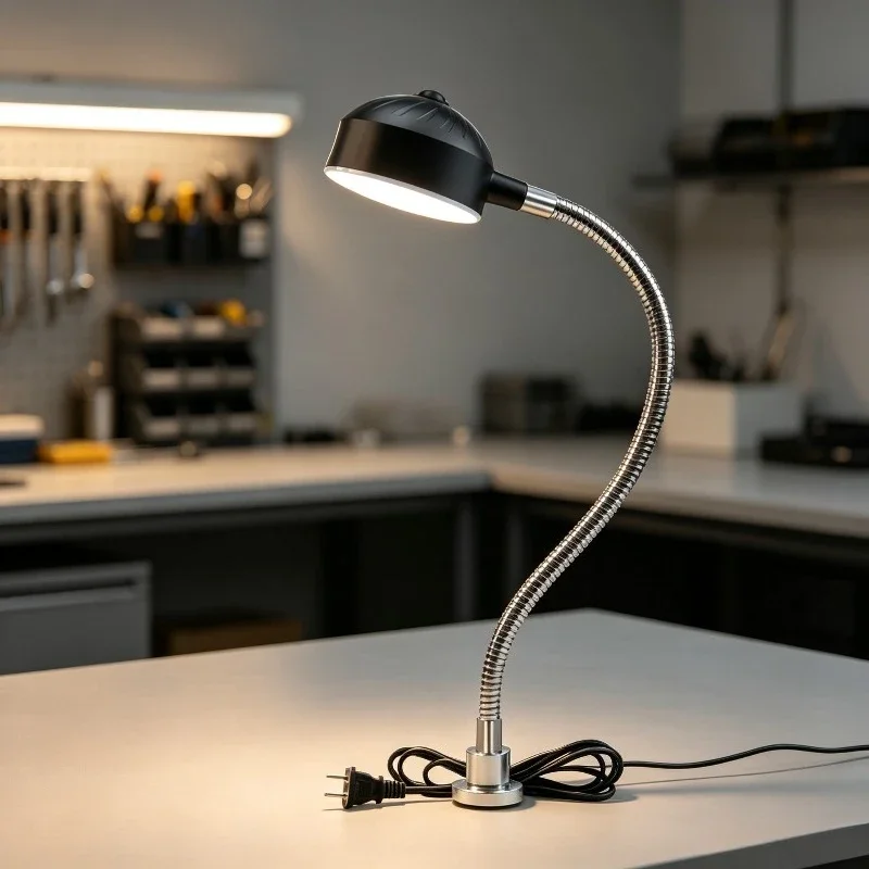 Industrial LED Magnetic CNC Machine Work Light 220V/24V for Lathe Milling Grinder Sewing Machine - view 6