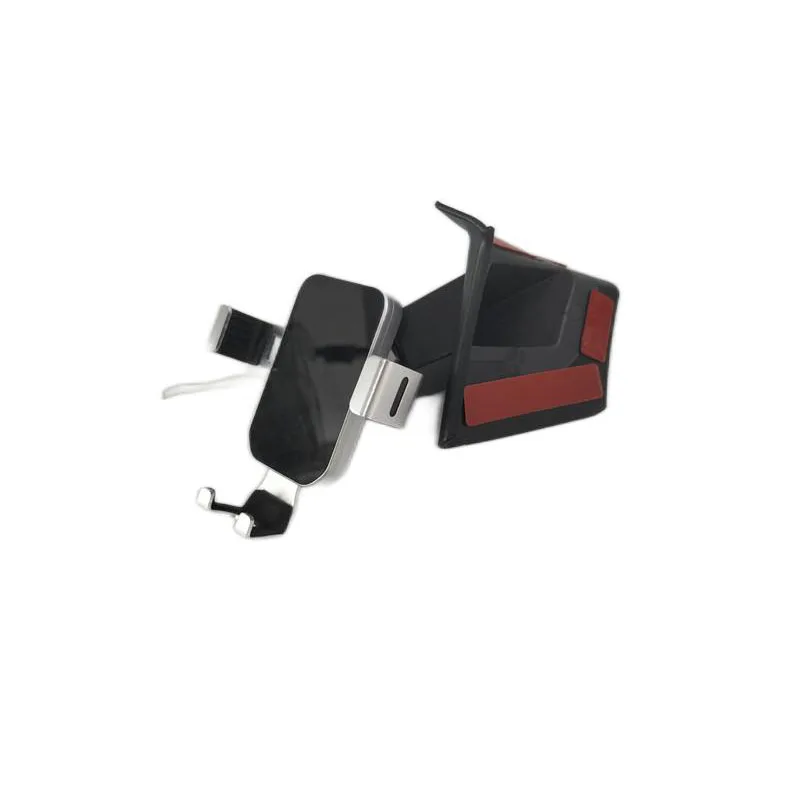 1Set ABS المواد ل 2008-2010 مرسيدس بنز C200 C230 C260 C300 W204 خاص حامل هاتف السيارة كتيفة ثابتة حامل المحمول