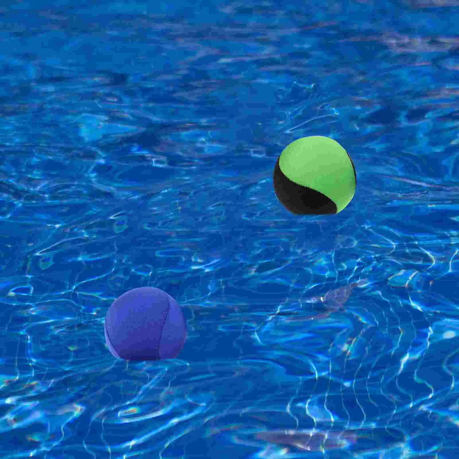 4 Pcs Water Float Sports Balls Balloons Toys Playing Aquatic Child Bouncy