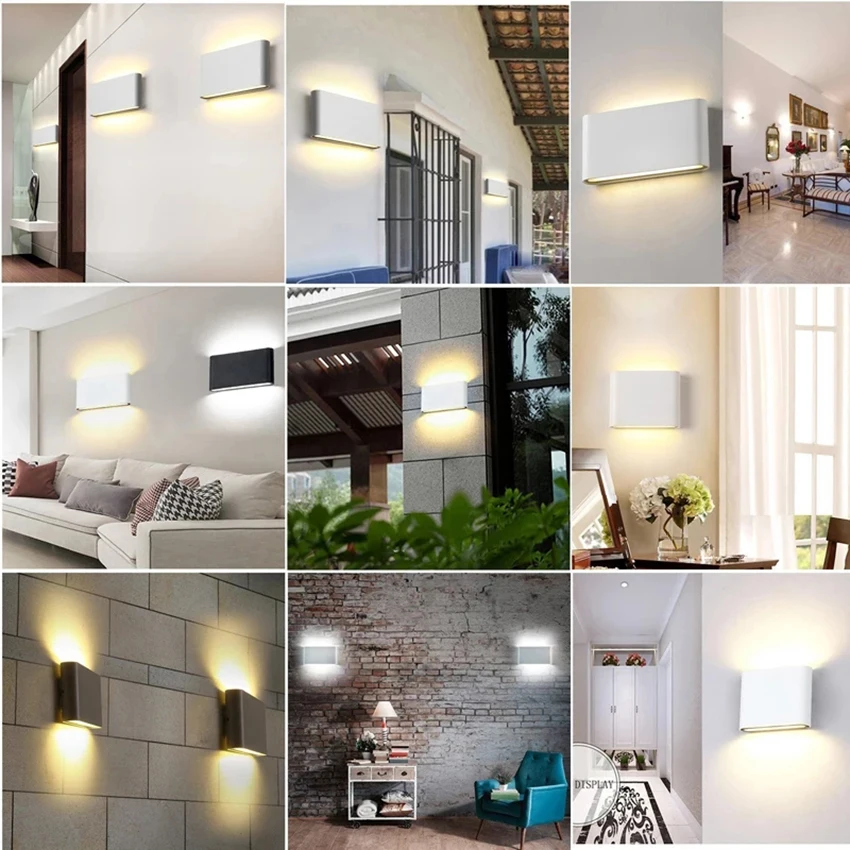 Outdoor Waterproof IP65 With  Human Induction Wall Lamp  Porch Corridor Decoration