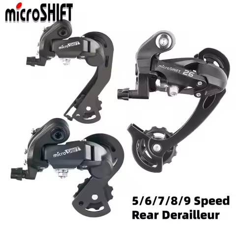 Original MicroSHIFT Bicycle Rear Derailleur RD-M21L/M26L MTB Bicycle 18 21 24 27 2 6/7/8/9 Speed Bike Rear Derailleur Parts