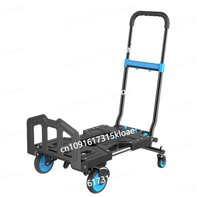 Outdoor camping cart Supermarket replenishment portable folding cart