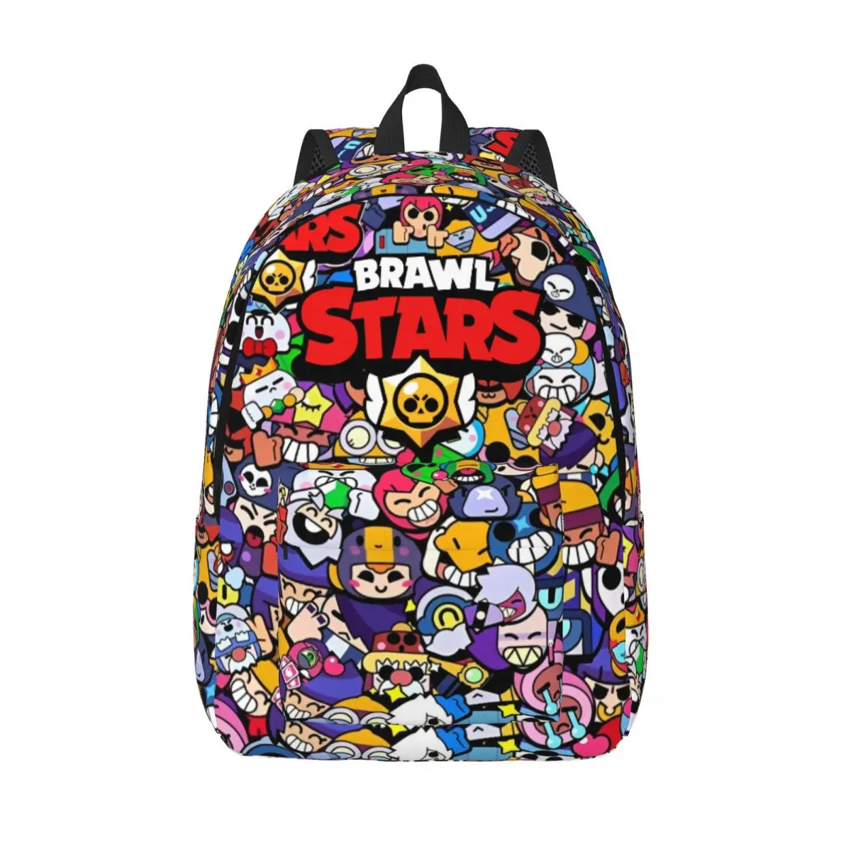 Brawled Game Backpack Elementary High College School Student Bookbag Teens Daypack Travel