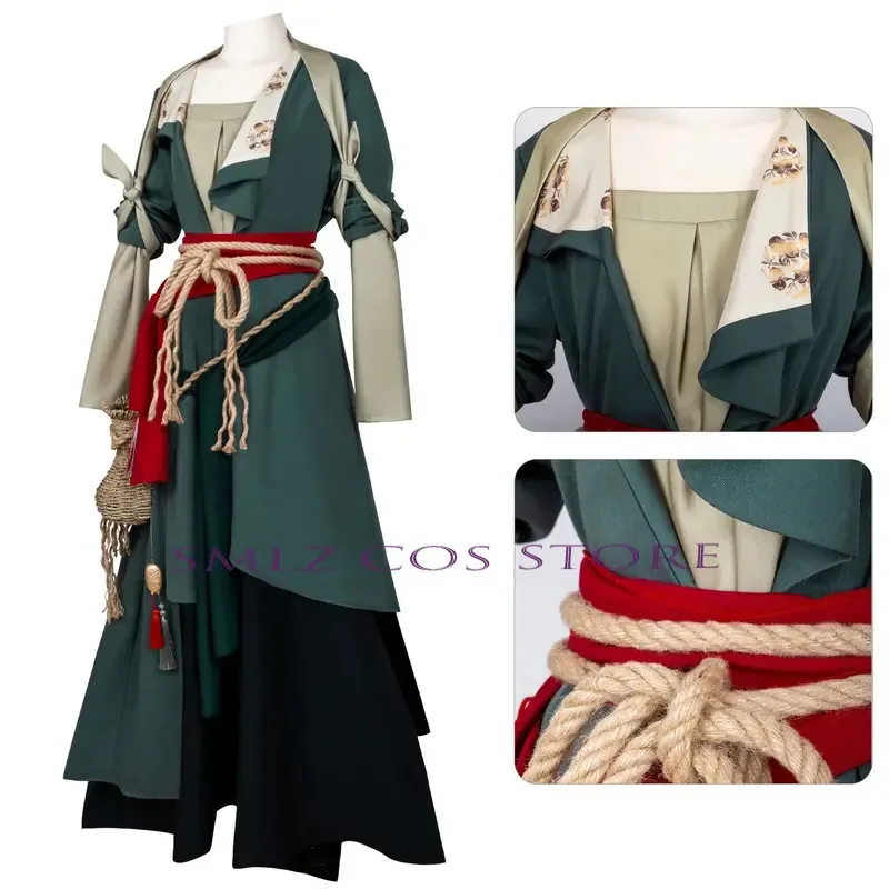 لعبة Ying Ying Cosplay حيث يلتقي الرياح زي امرأة لعب الأدوار الزي الهالوين حفلة عيد الميلاد فستان رائع الدعائم